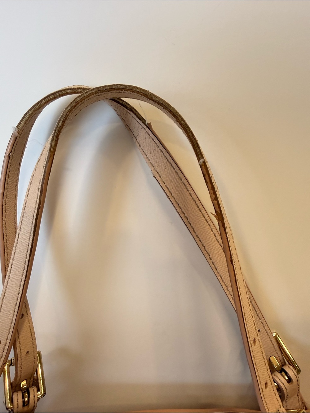 Tory Burch York Small Buckle Tote Powder Pink - Picture 4 of 13